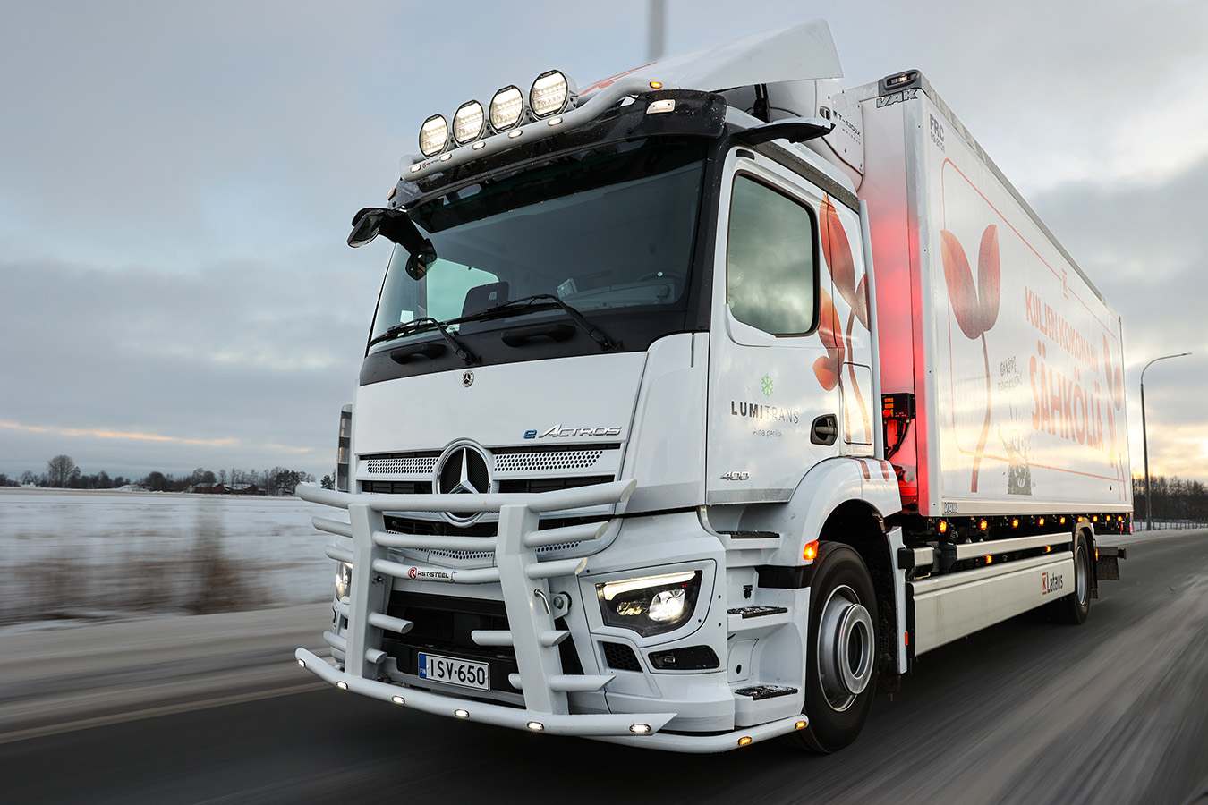 Puhtaammin perillä – Lumitransille uusia kaasu- ja sähkökalusto hankintoja